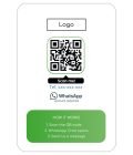 WhatsApp business card with QR code - Image 2