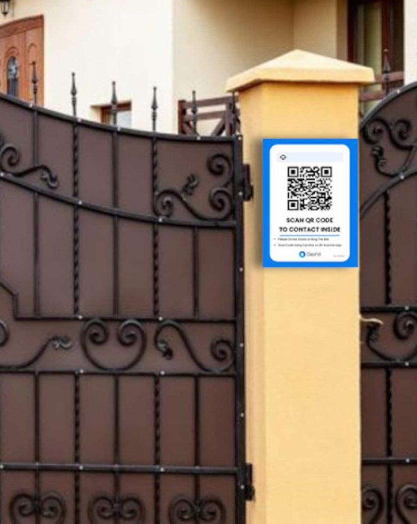 Smart Video Doorbell Powered by QR Code Technology | Instant Visitor Video Call on Smartphone | QR Scannable Technology | 2-Way Talk - Image 4